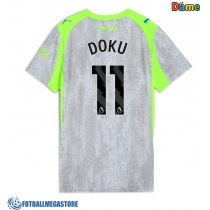Fotballdrakt Dame Manchester City Jeremy Doku #11 Tredjedrakt 2025-26 Kortermet